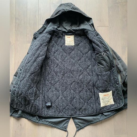 Aritzia TNA Britannia Fleece Lined Parka in Combat Size S - Picture 2 of 8